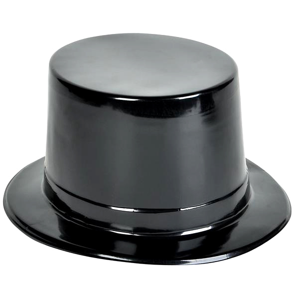 Sombrero Copa Negro Fieltro