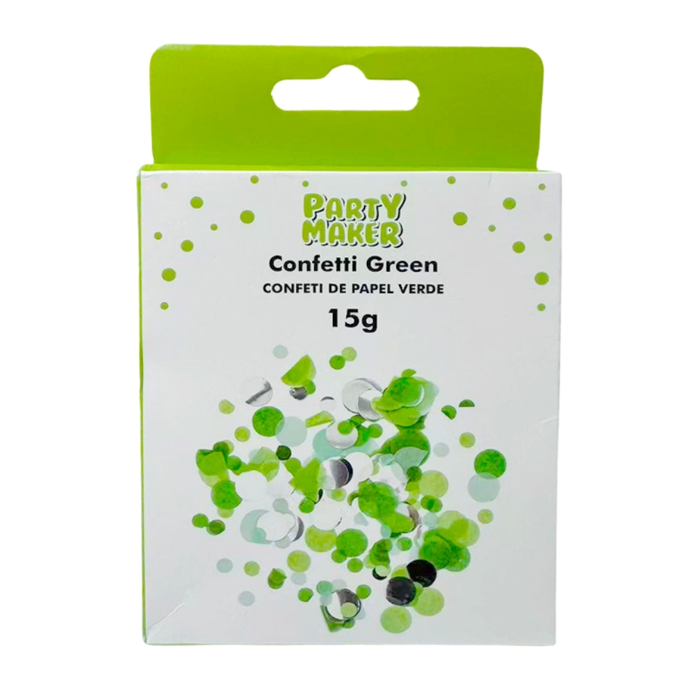 Confetti de Papel Verde 15g