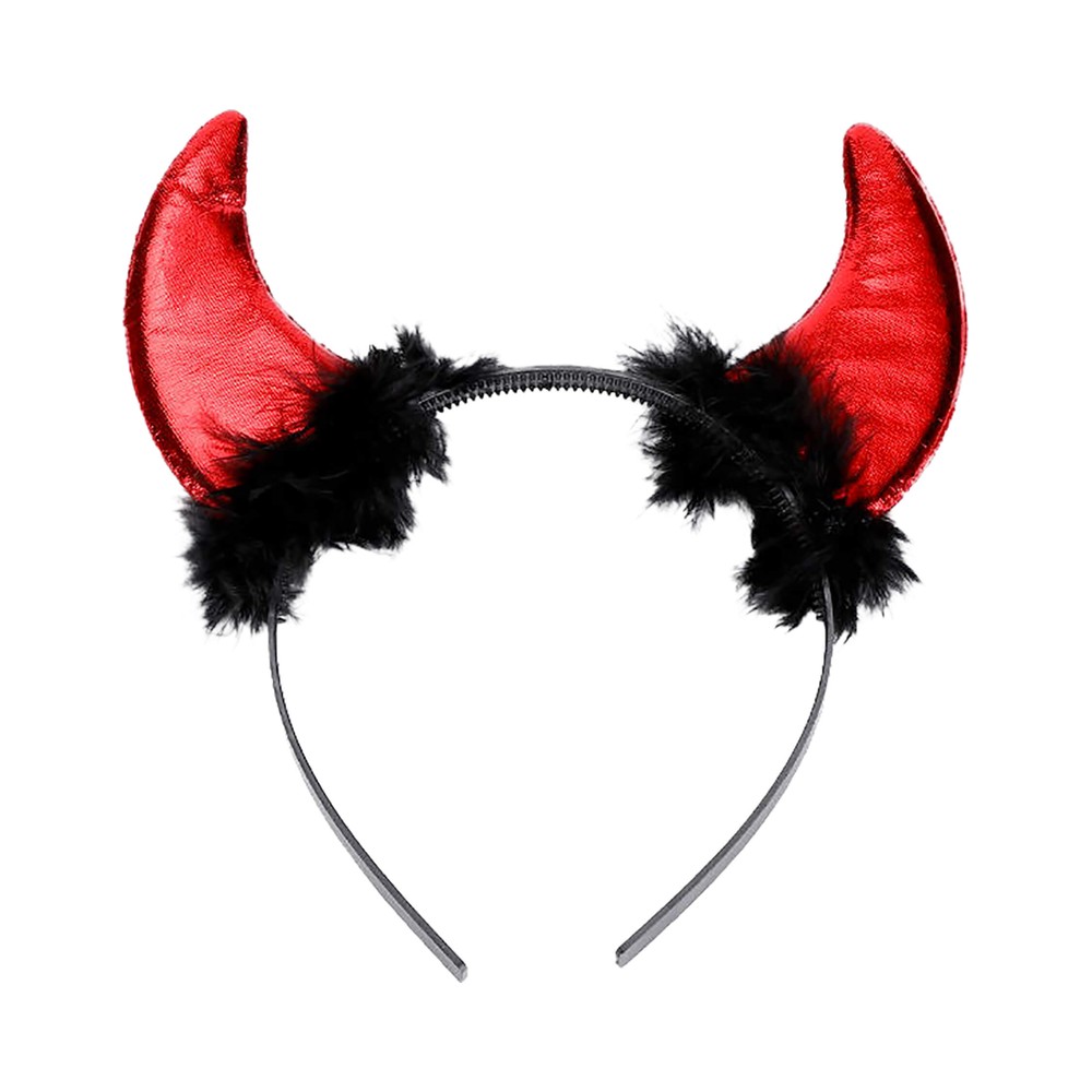 Diadema Diablo con Peluche