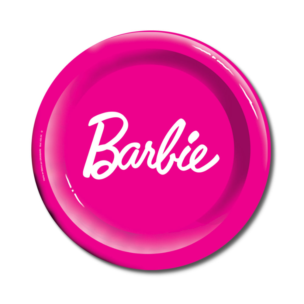 Plato 7 Barbie 6pz