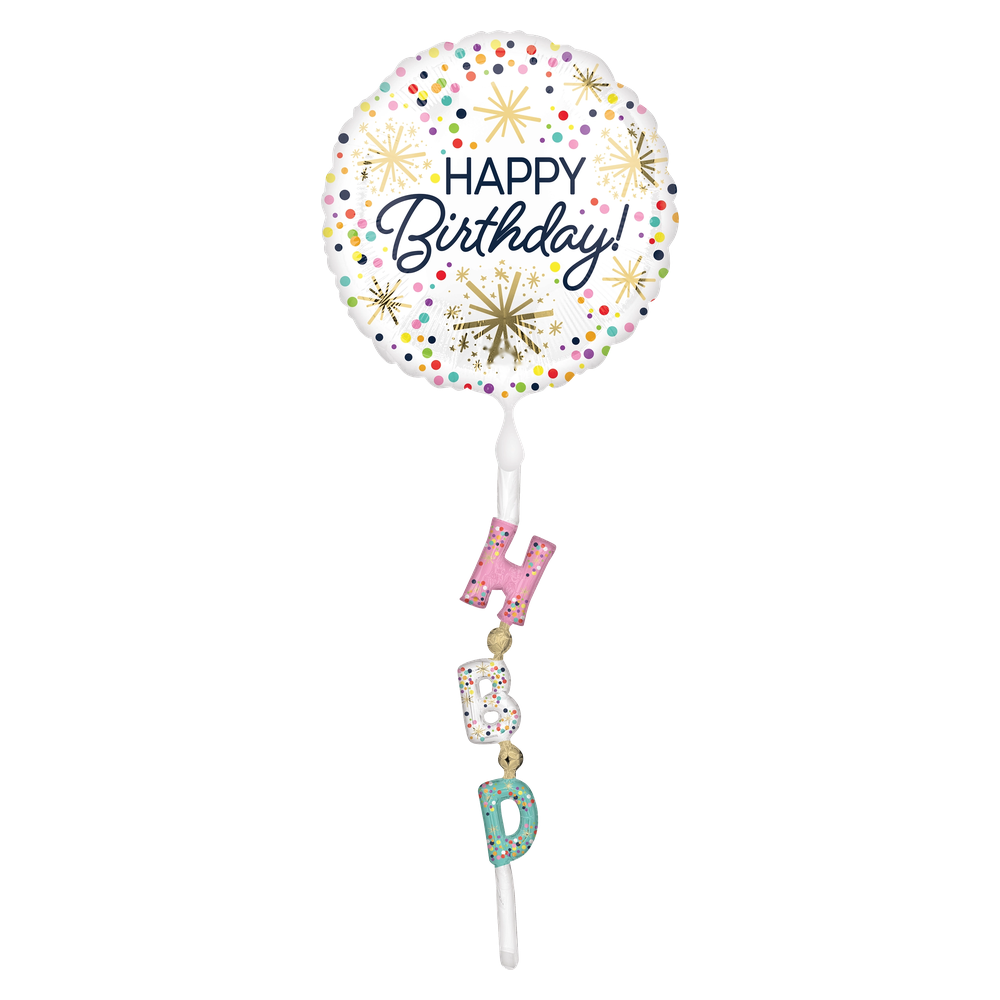 HB231 AirWalker Confetti Sprinkle Birthday