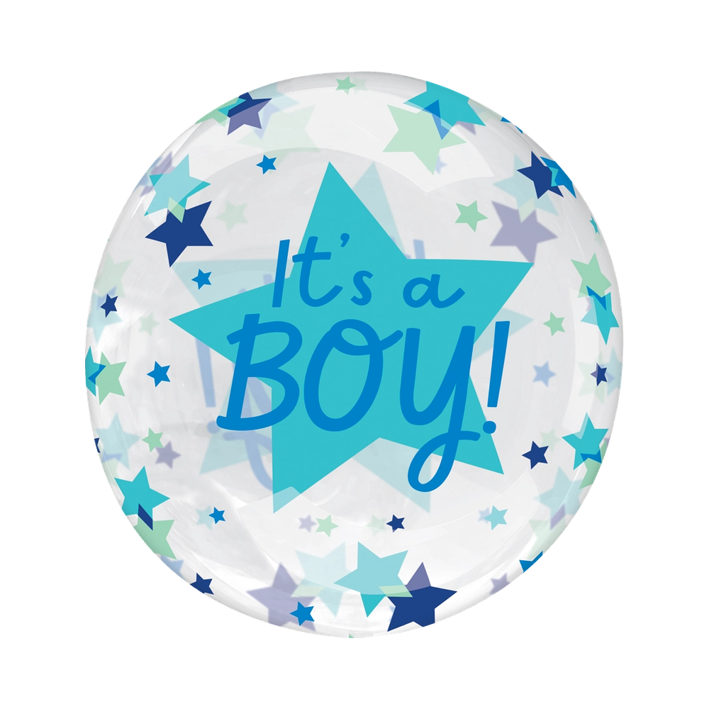 BSH402 Crystal Clearz It's a Boy Stars