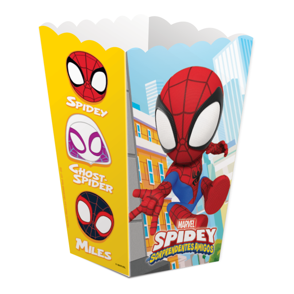Cajita Fantasia Spidey 6pz