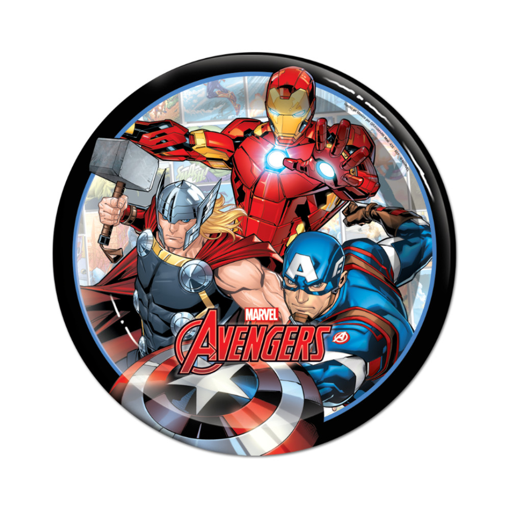 Plato 7 Lic Avengers Assemble 6pz