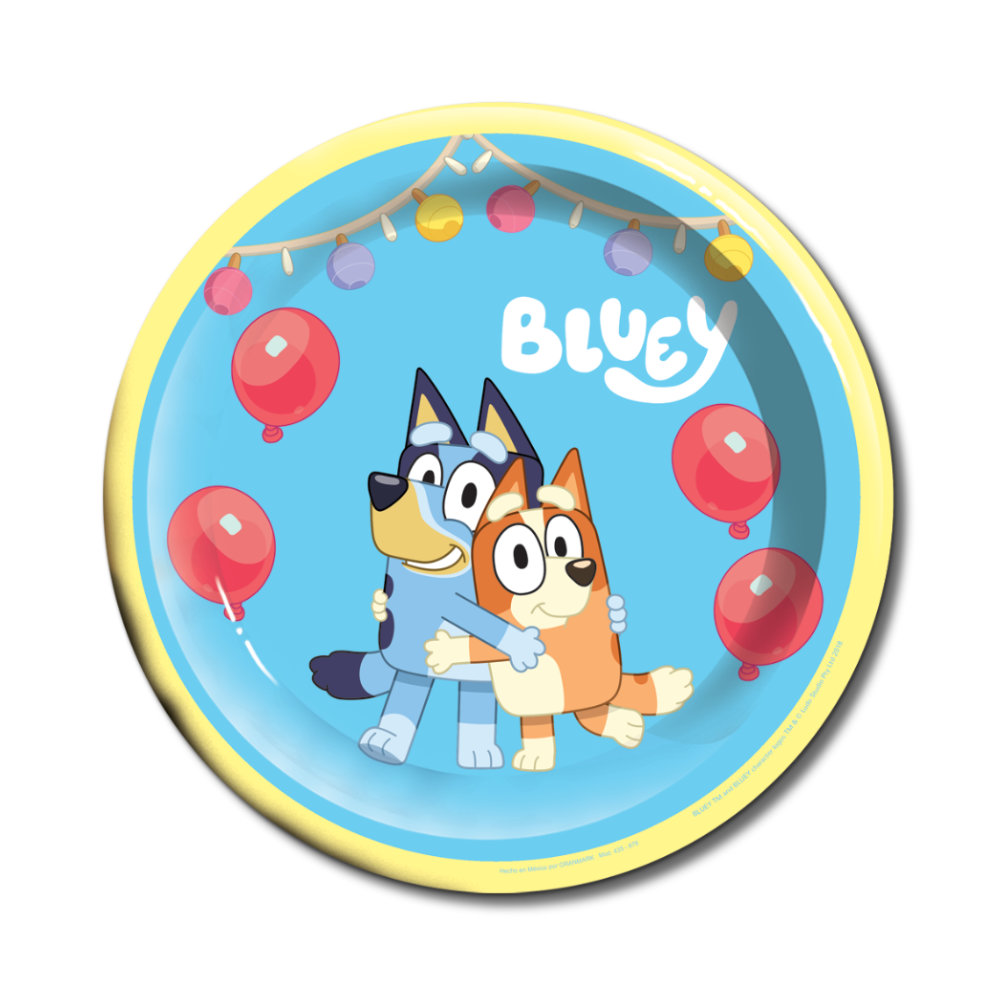 Plato 7 Bluey 6pz