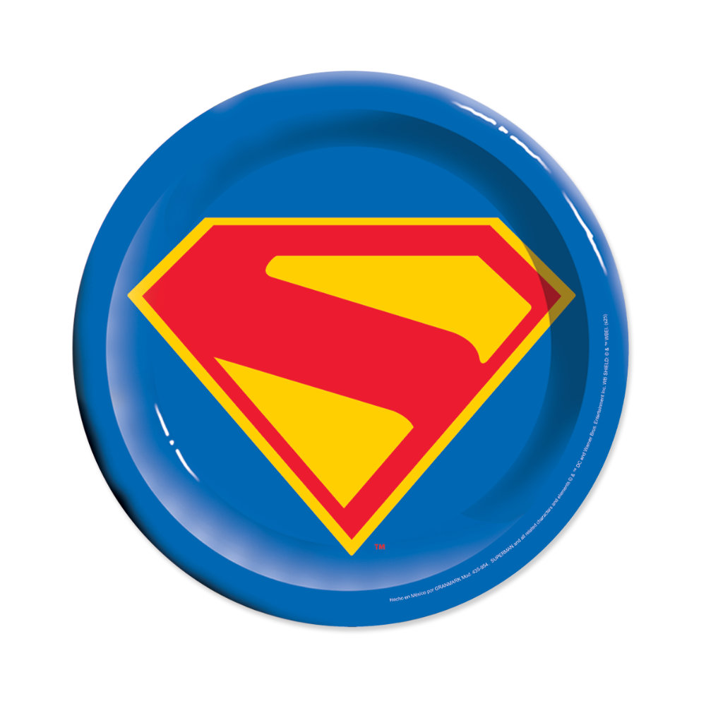 Plato 7 Superman Movie 6pz