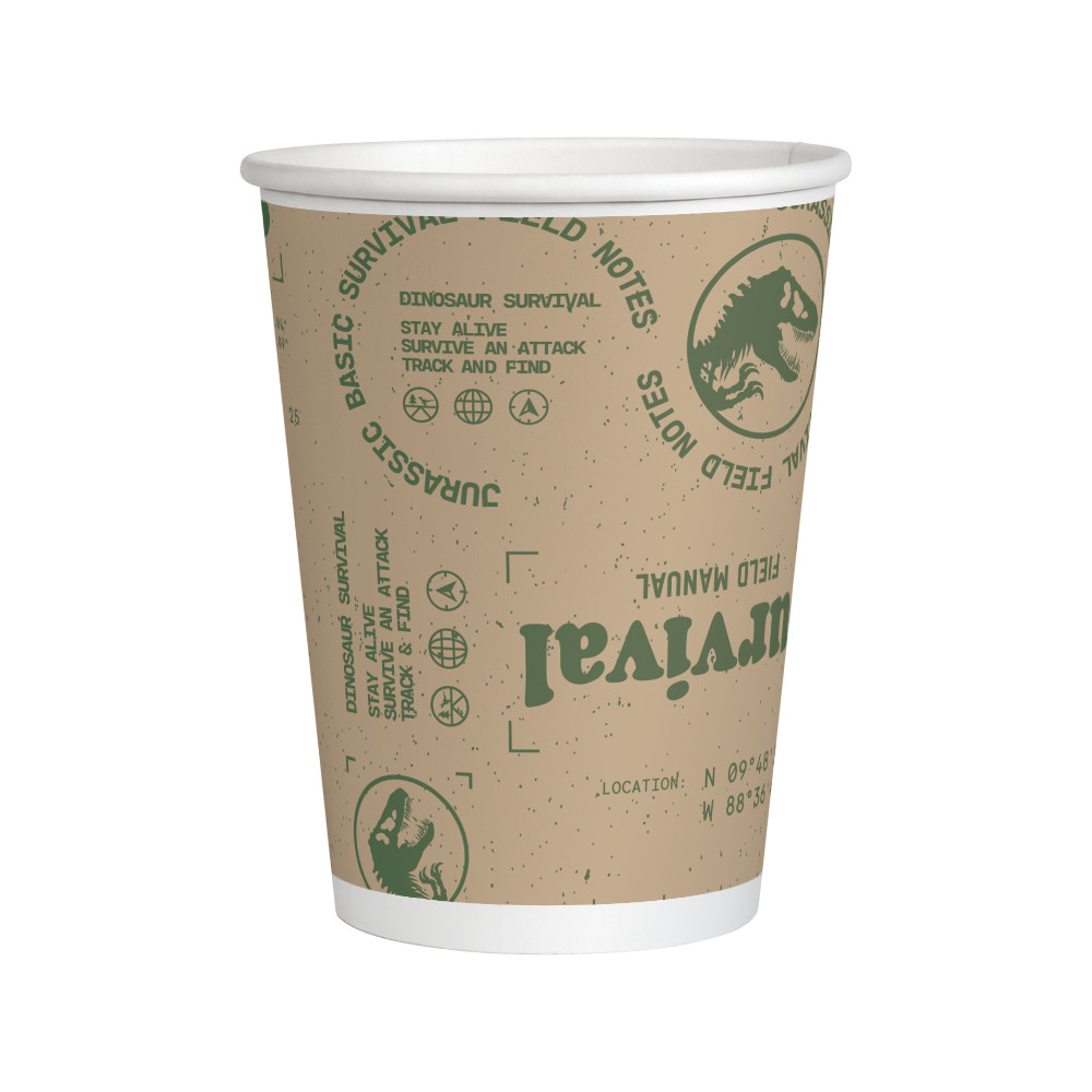 Vaso 9oz Jurassic World 6pz