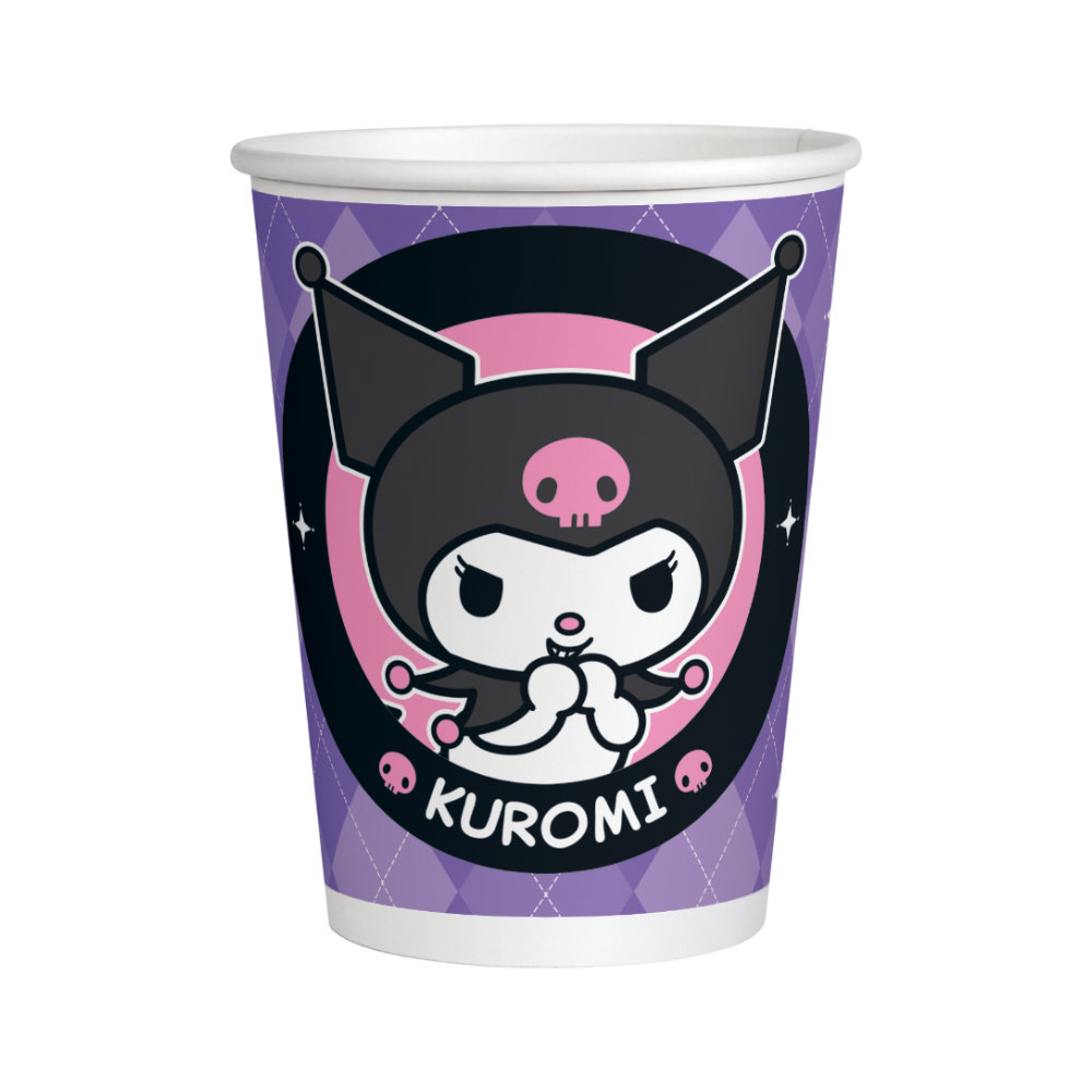 Vaso 9oz Kuromi 6pz