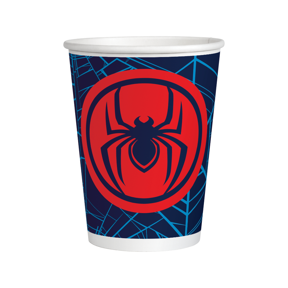 Vaso 9oz Spiderman 6pz