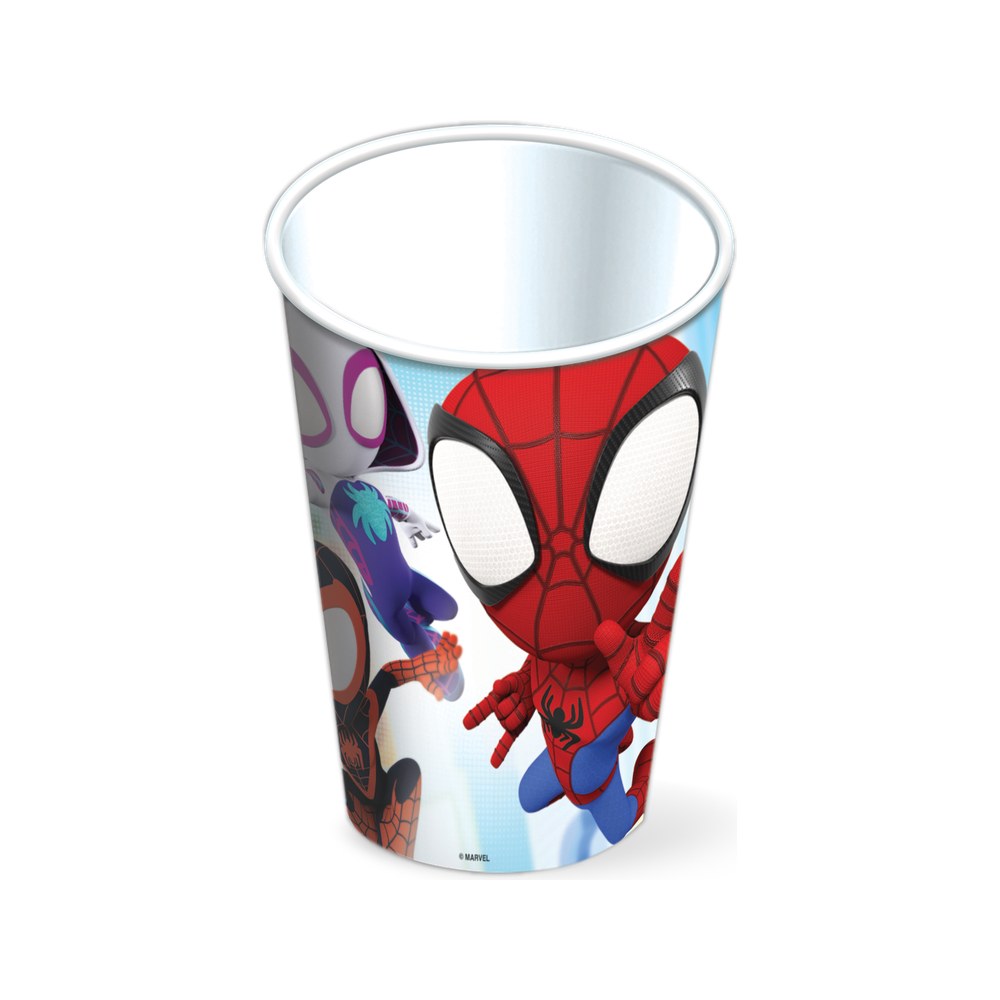 Vaso 9oz Spidey 6pz