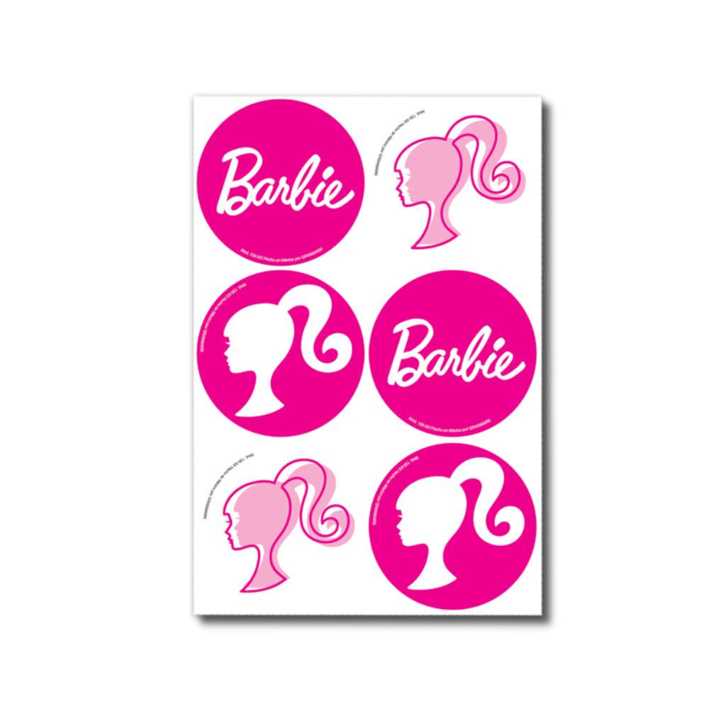 Distintivo Barbie 24pz