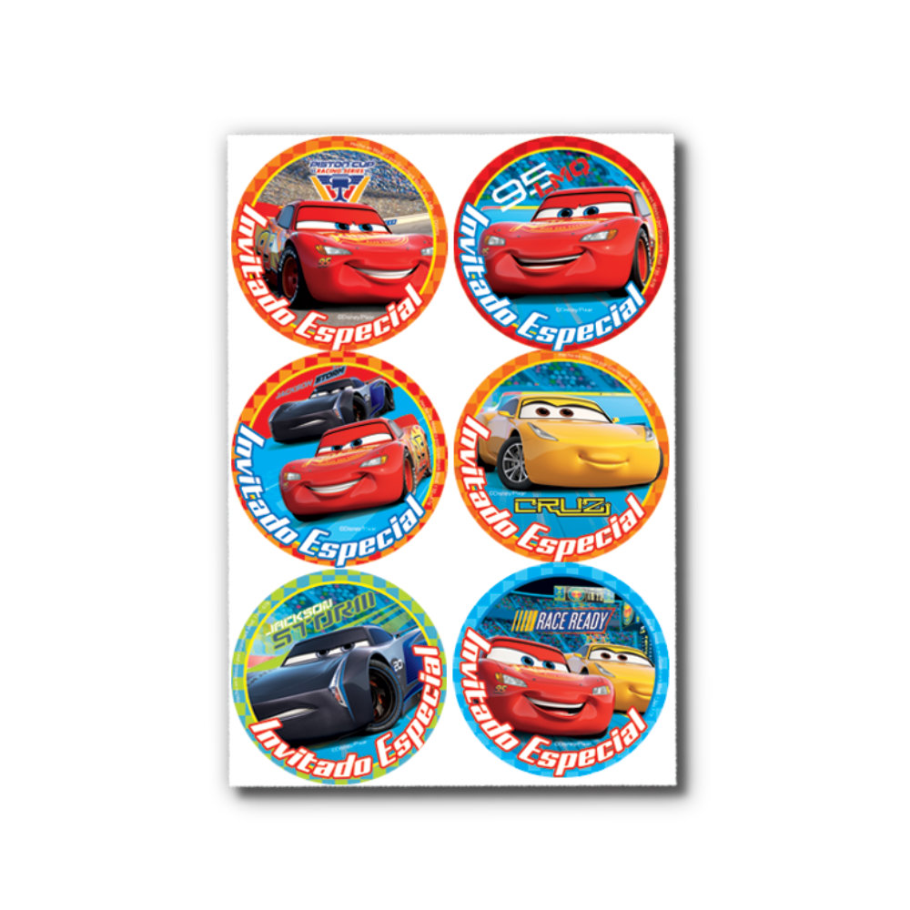 Distintivo Cars 24pz
