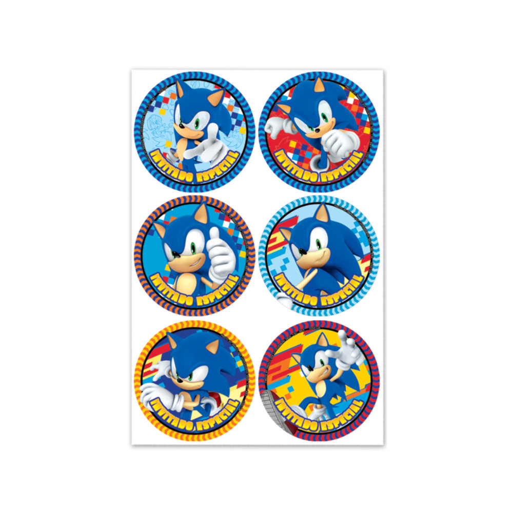 Distintivo Sonic 24pz