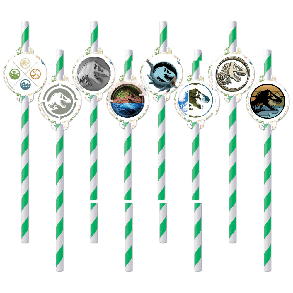 Popote Jurassic World 6pz