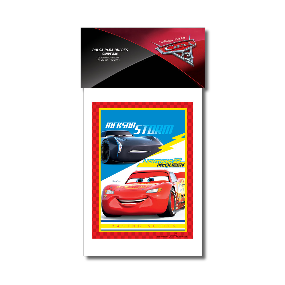 Bolsa Dul Cars 25pz