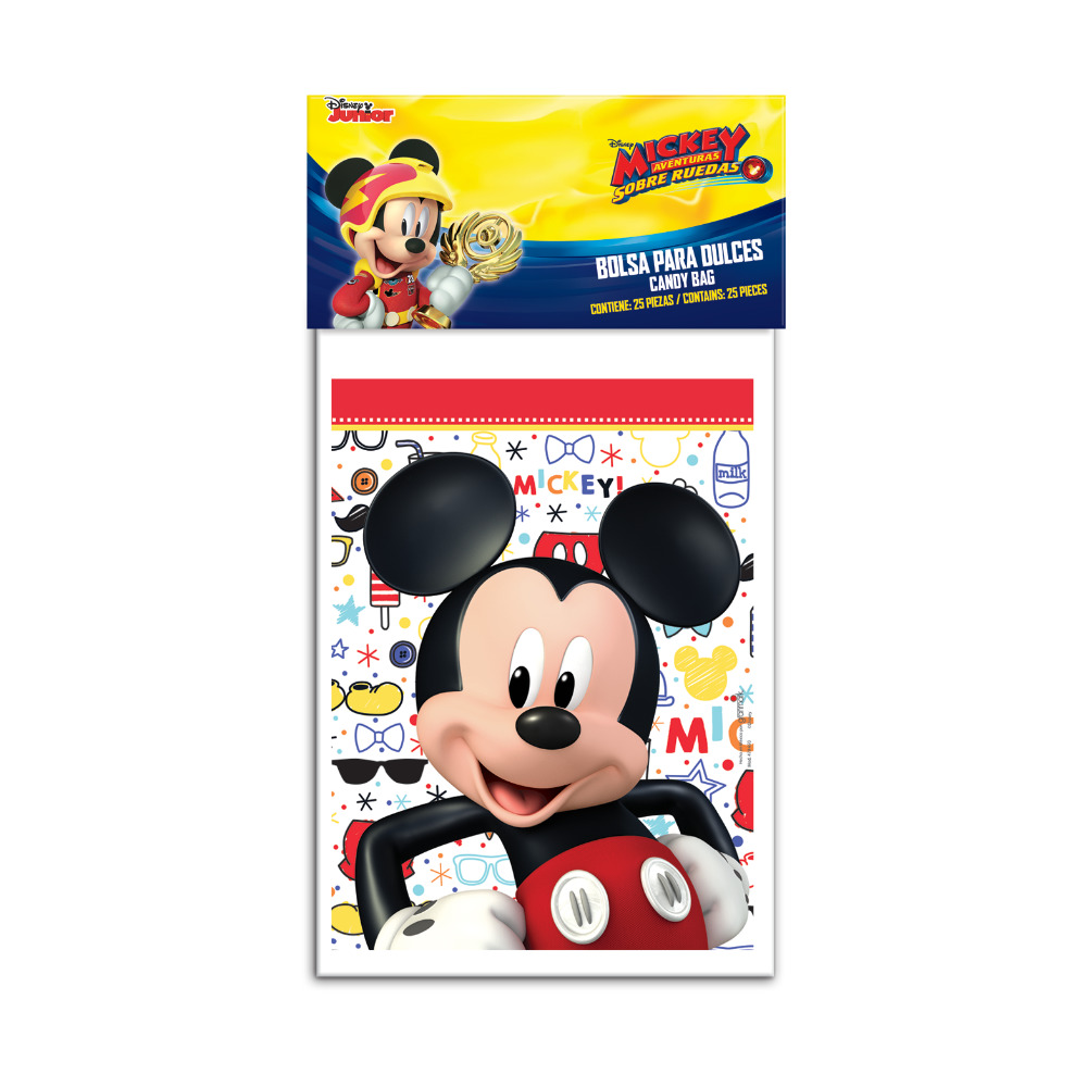 Bolsa Dul Mickey Mouse 25pz