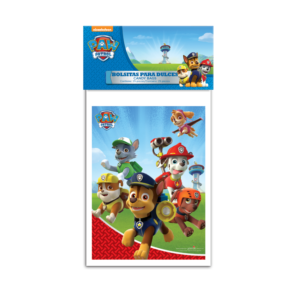 Bolsa Dul Paw Patrol Niño 25pz
