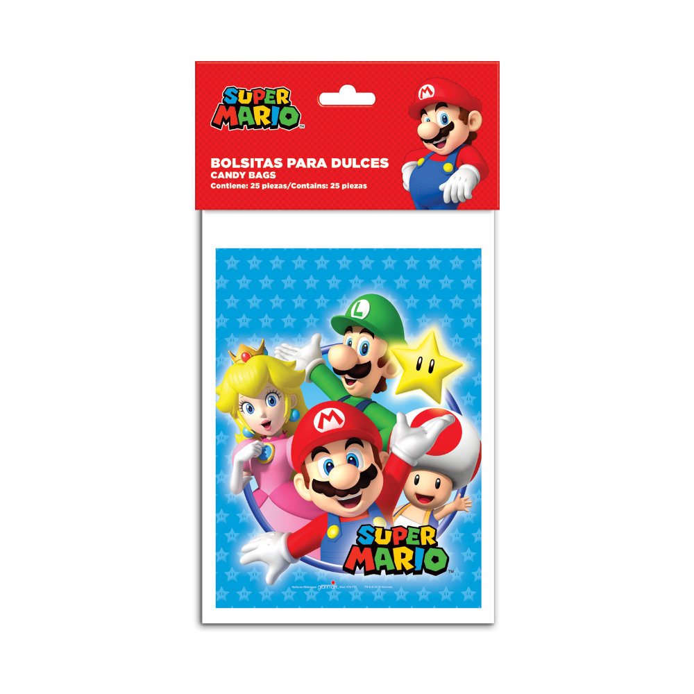 Bolsa Dul Super Mario Bros 20pz