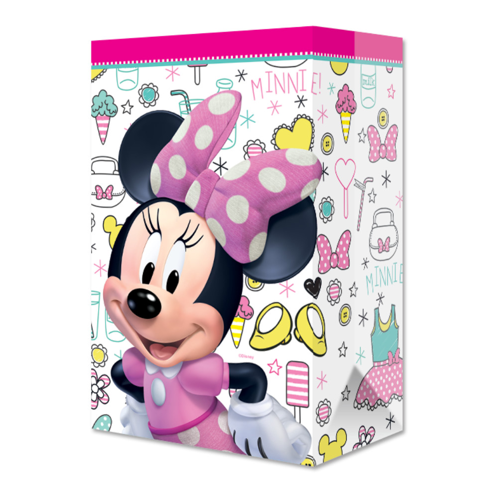 Bolsa Dul Bond Minnie Mouse Rosa 10pz