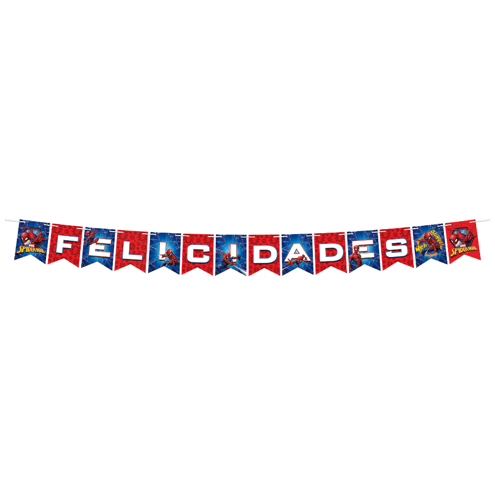 Banderin Spiderman Clasico