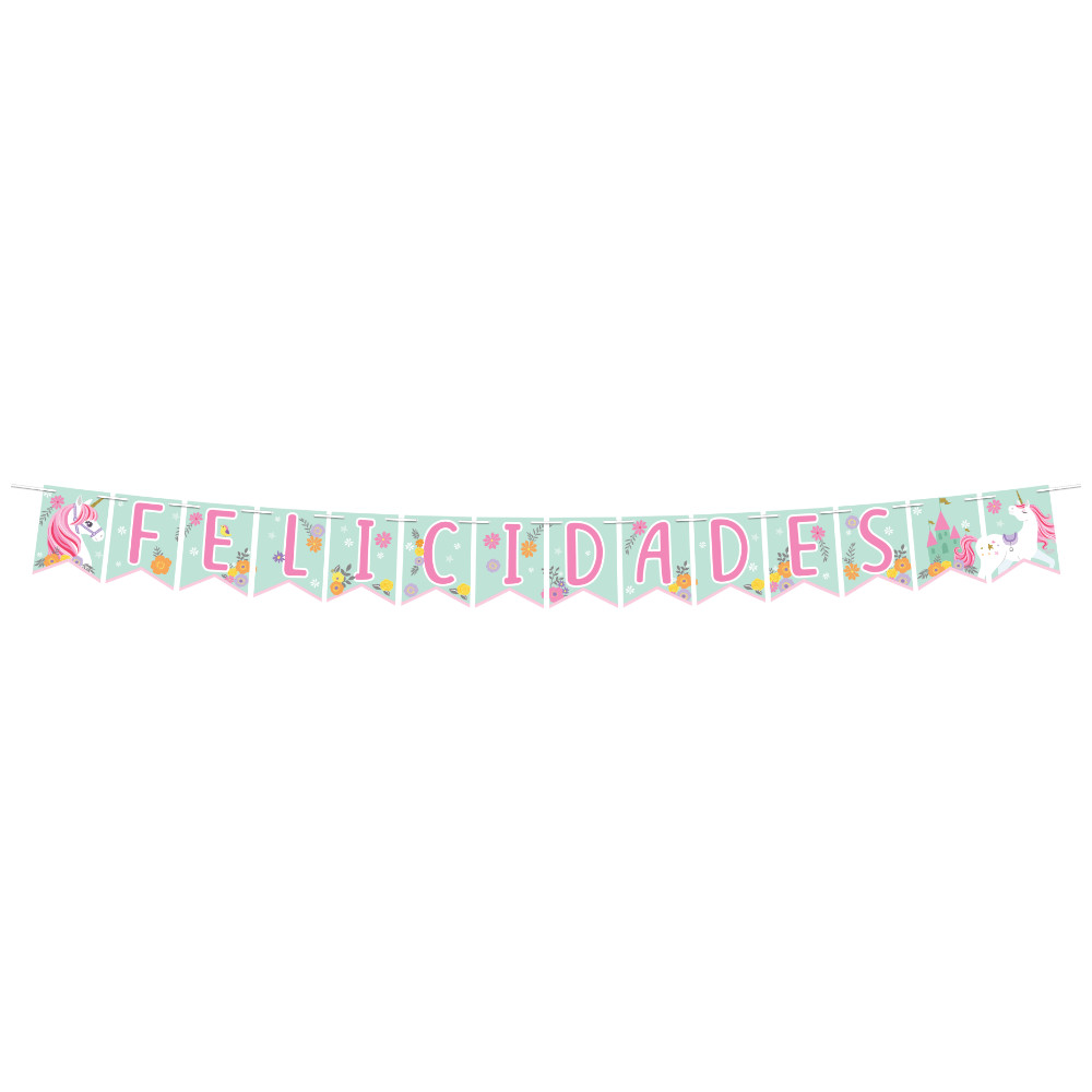 Banderin Unicornio
