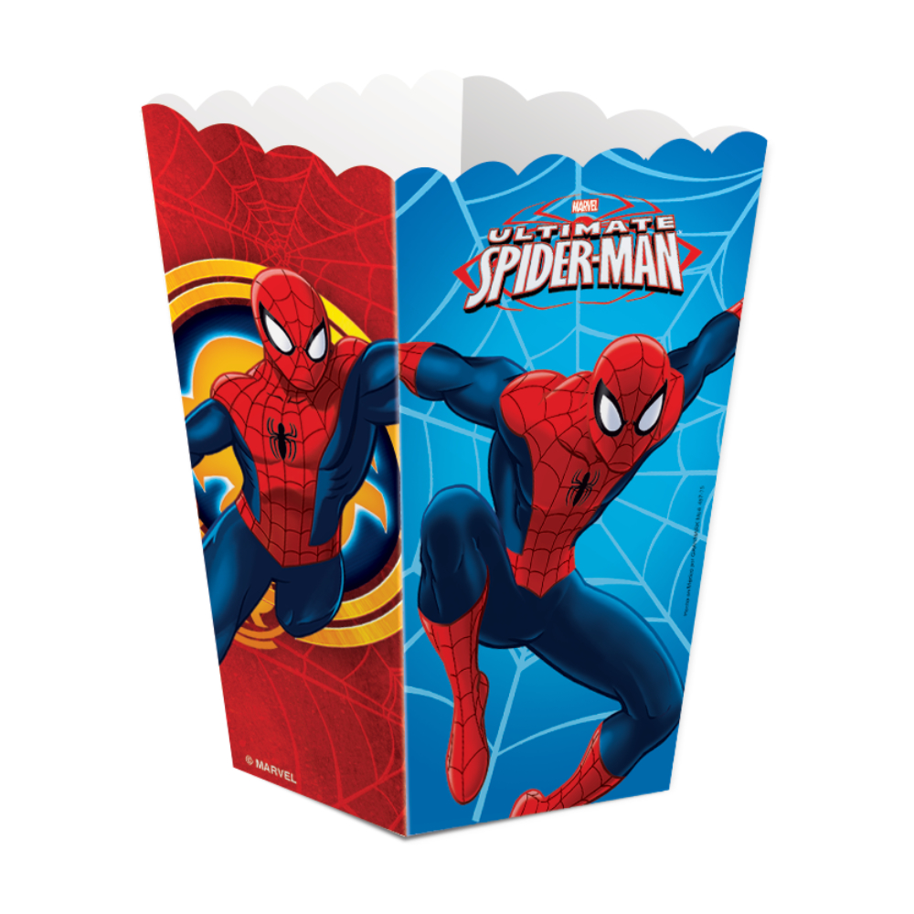 Cajita Fantasia Spiderman Clasico 6pz