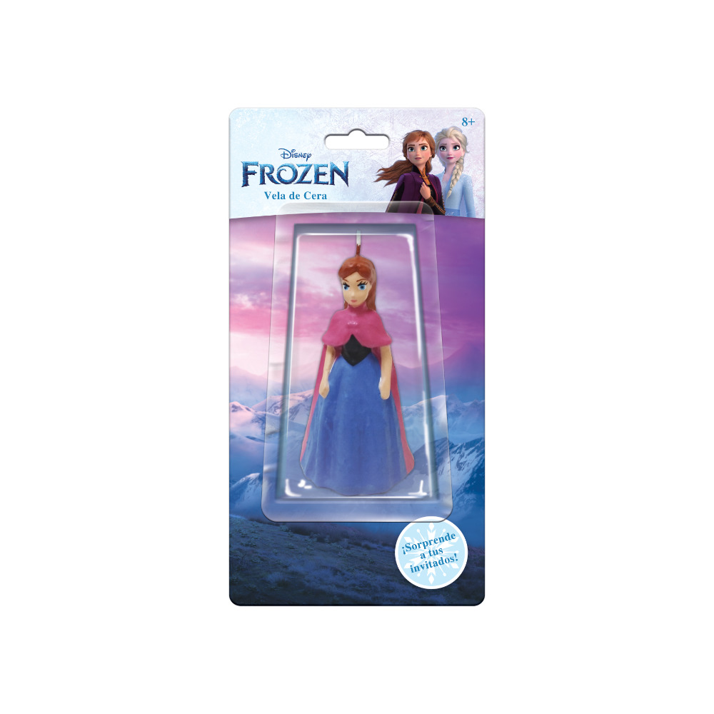 Vela Figura Ana Frozen