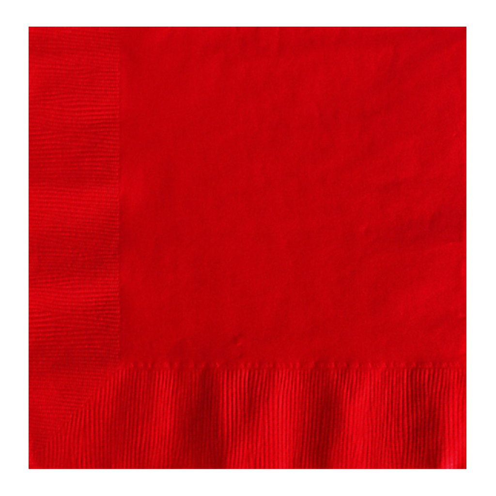 Serv. Lunch Rojo C/50