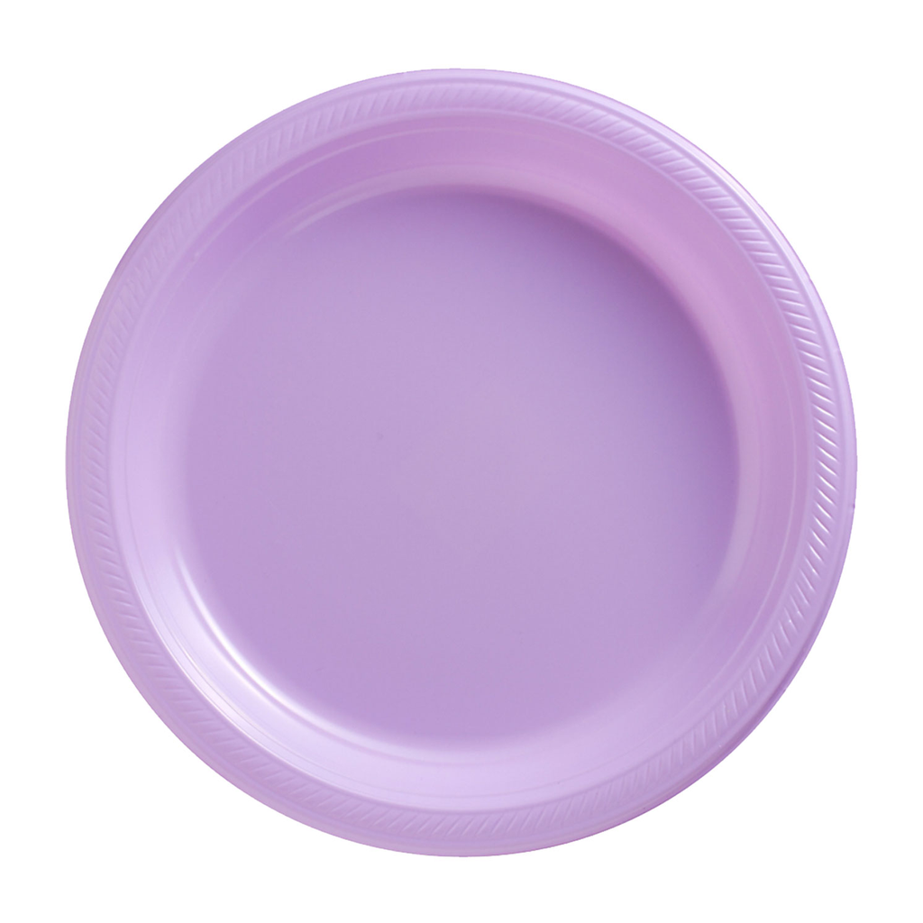 Plato 9" Lavanda 20 pz