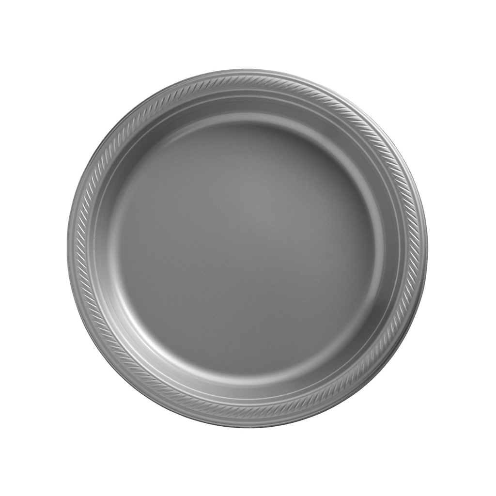 Plato 7" Plata 20 pz
