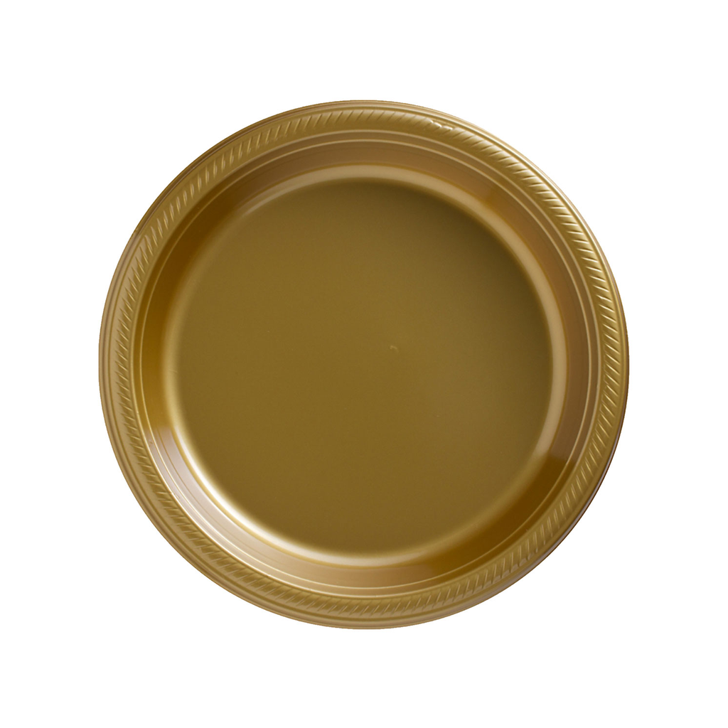 Plato 7" Oro 20 pz