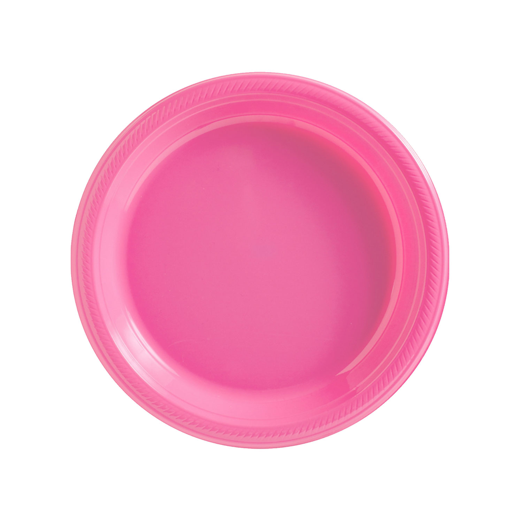 Plato 7" Magenta 20 pz