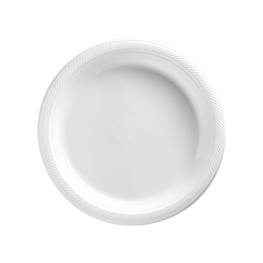 Plato 7" Blanco 20 pz