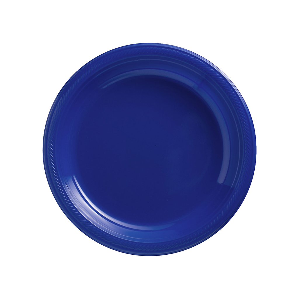 Plato 7" Azul Rey 20 pz