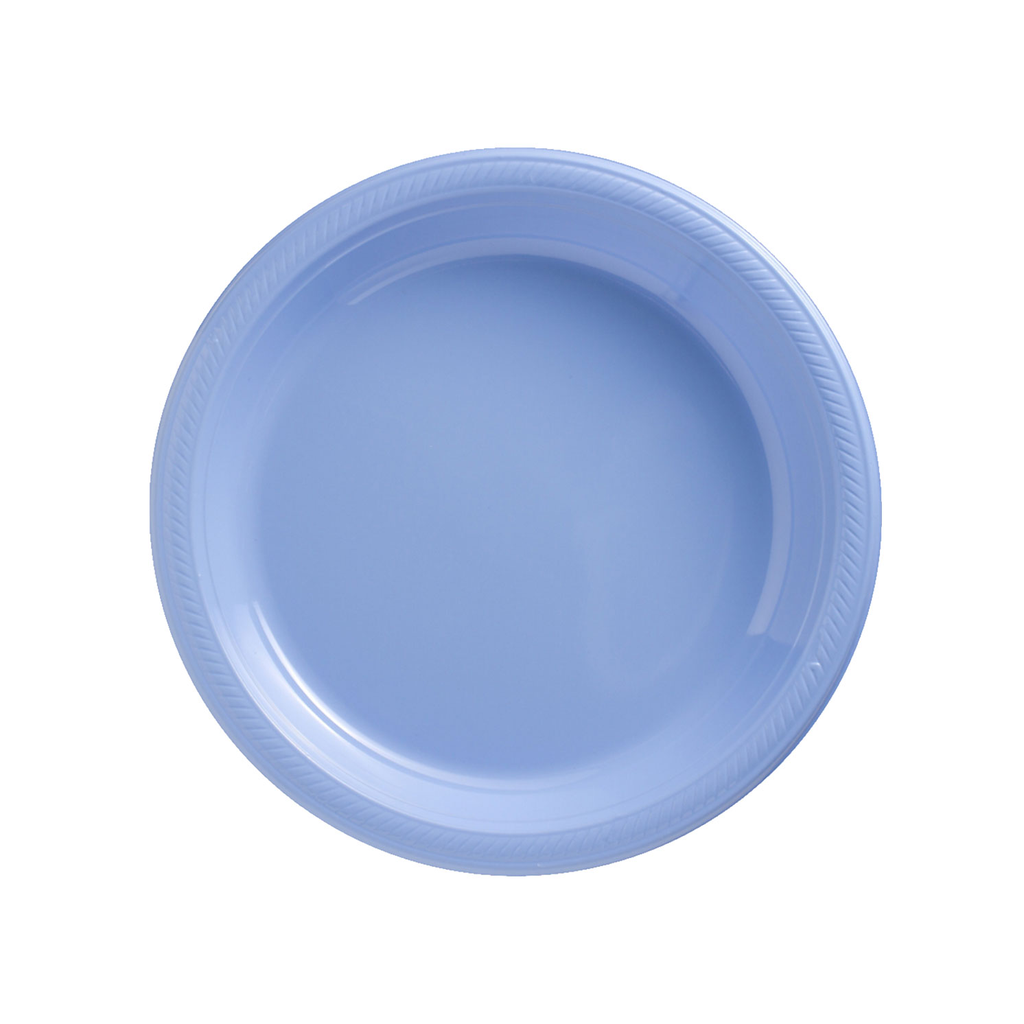 Plato 7" Azul Pastel 20 pz