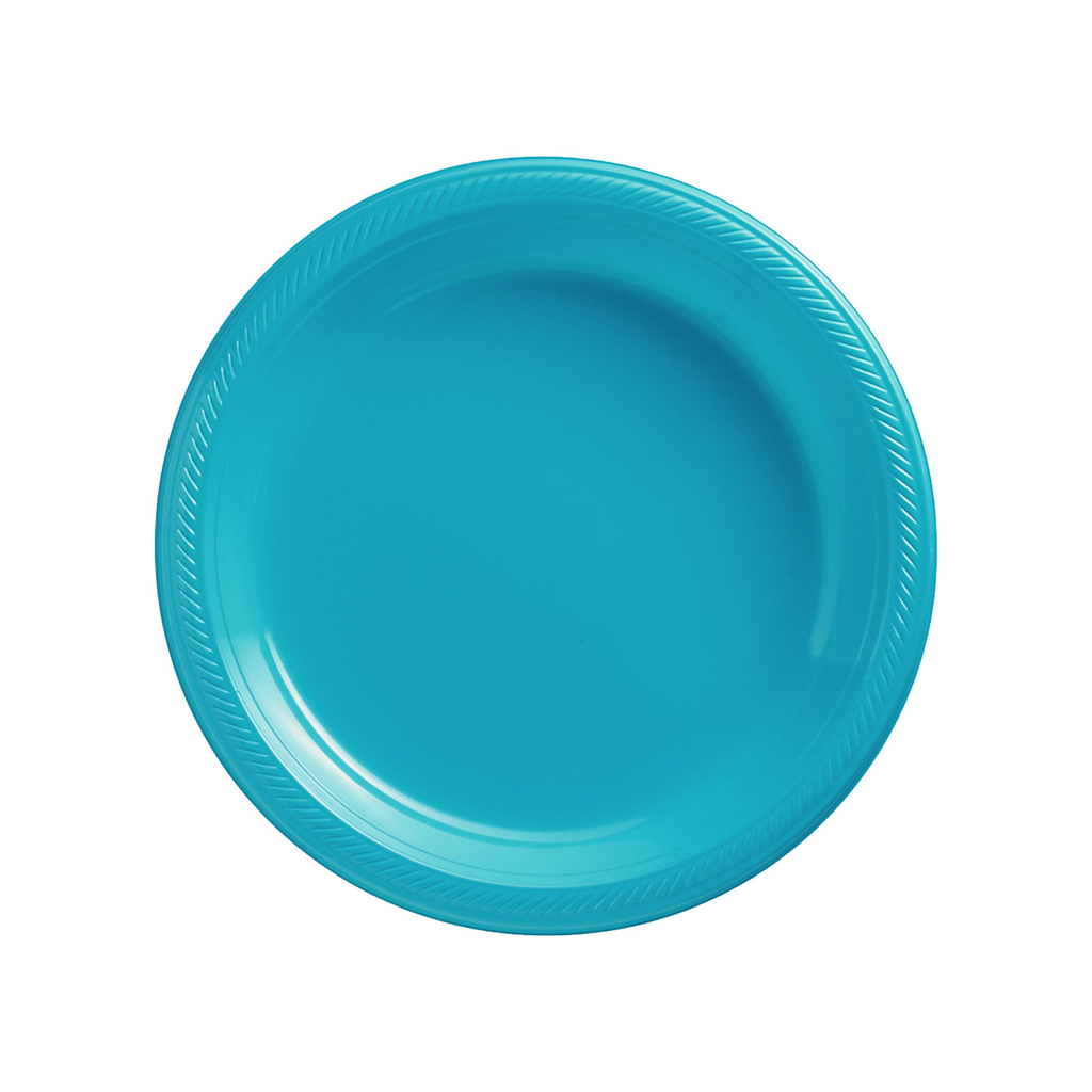 Plato 7" Azul Caribe 20 pz