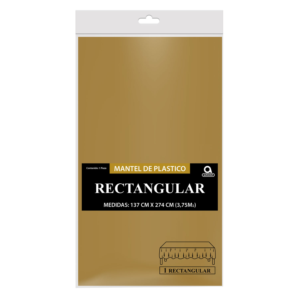 Mantel Rectangular Oro