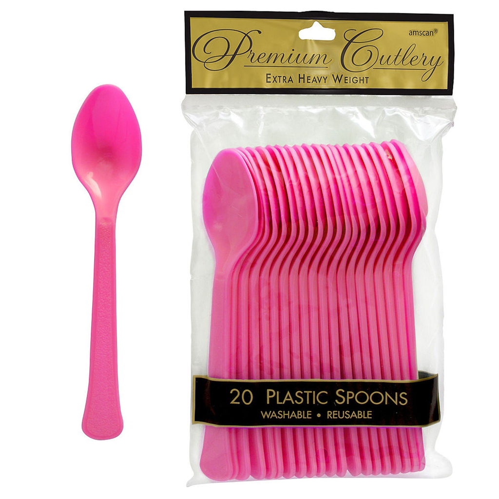 Cucharas Magenta 20 pz