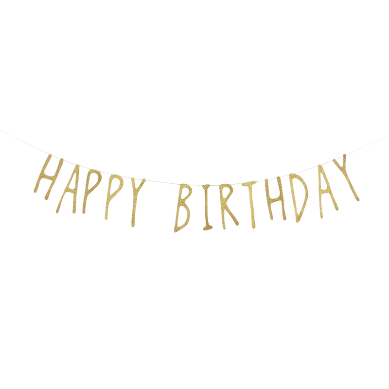 Banderin Papel Happy Bday