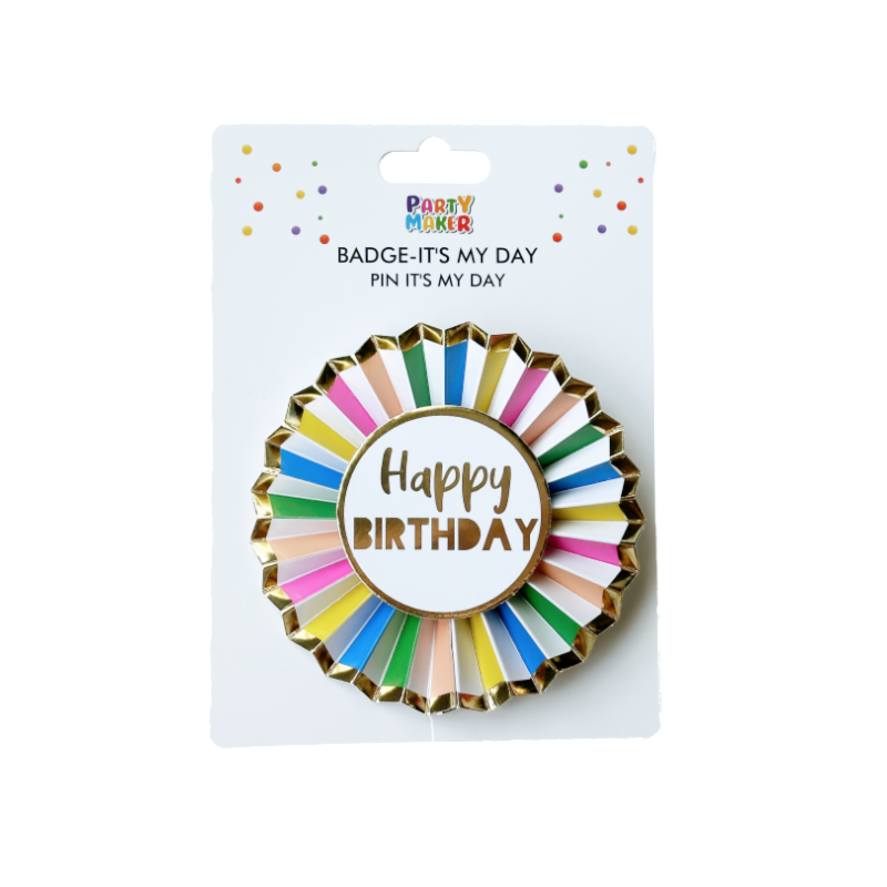 Boton Happy Birthday
