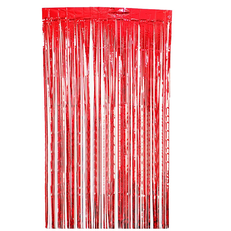 Cortina Metalica Roja