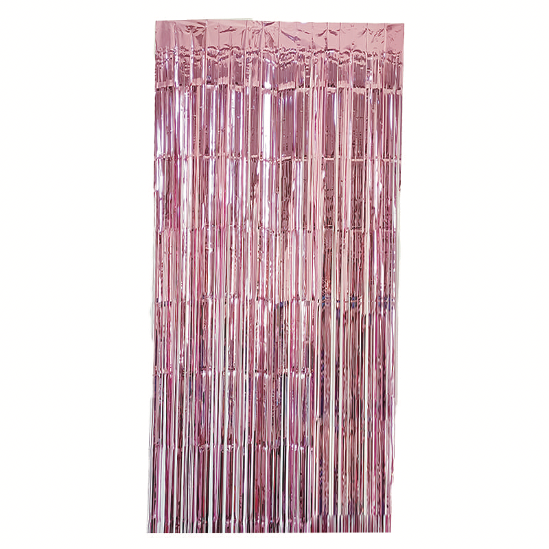 Cortina Metalica Rosa