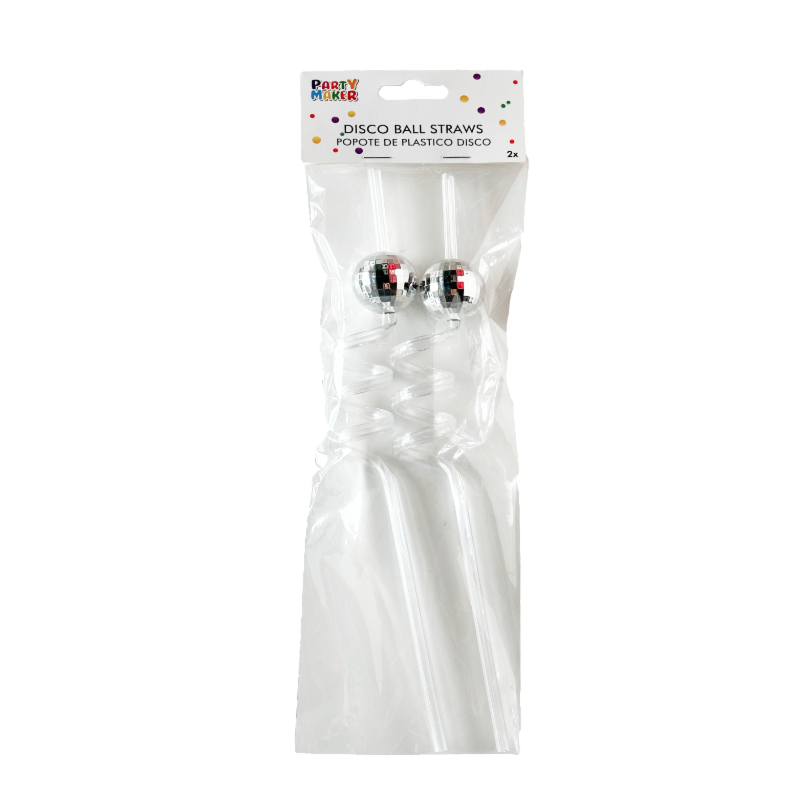 Popote de Plástico Disco