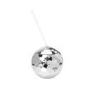 Vaso Bola Disco Plata