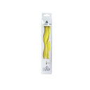 Velas Curvas Amarillas 6pz