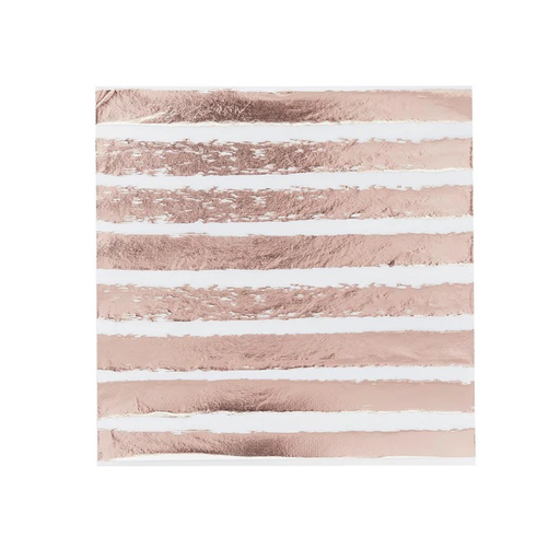 [P07.HBMM135] Serv. Gde Foil Rose Gold Strp C/16