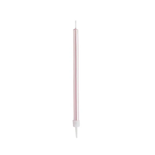 [P07.CGL216PK] Candles & holders pink skinny C/12