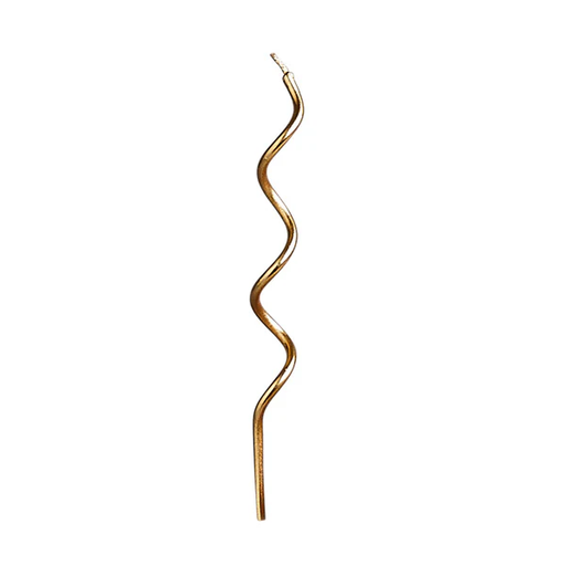 [P07.HBMM1105] Curly candles gold C/12