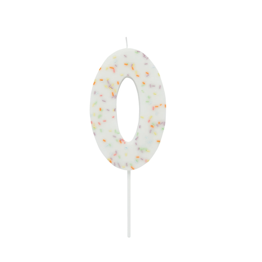 [P07.HBGP125] Candle giant pastel sprinkle no.0