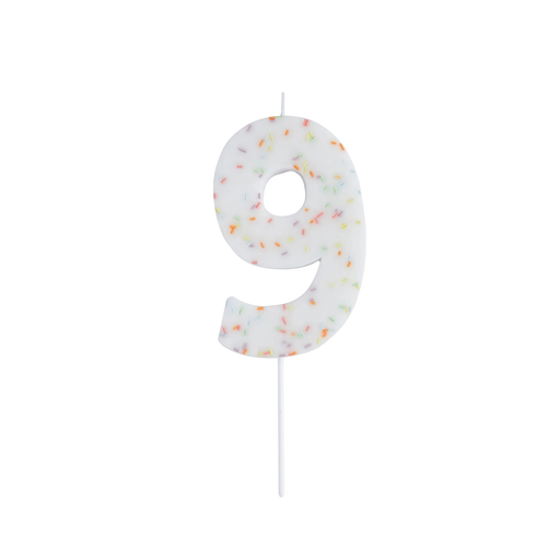 [P07.HBGP134] Candle giant pastel sprinkle no.9